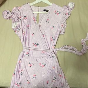 Spring dress and flowy